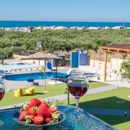 Anna Luxury Sea View Private Villa Gouves Extérieur photo